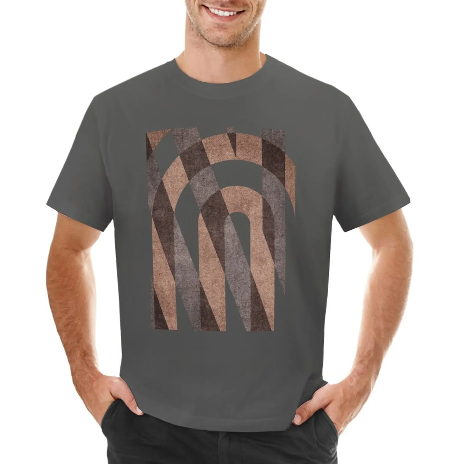 

ABSTRACT ALPHABET / Decorative N T-Shirt aesthetic clothes shirts graphic tees tops designer t shirt men