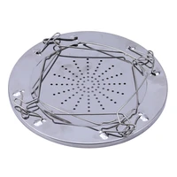 Support de cuisson portable pliable en acier inoxydable pour camping, barbecue, pique-nique et randonnée 6