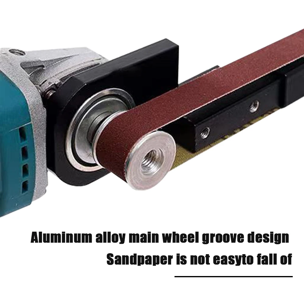 Metals Handle Holder Adapter Tool Accessories Sanding Belt Machine Electric Drill Conversion Angle Grinder Trimming Polishing