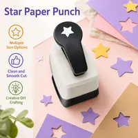DIY Star Paper Puncher Kids Scrapbook Hole Punch 9mm 16mm Embossing Cutter Mini Paper Shape Punch for Crafting Cards 2