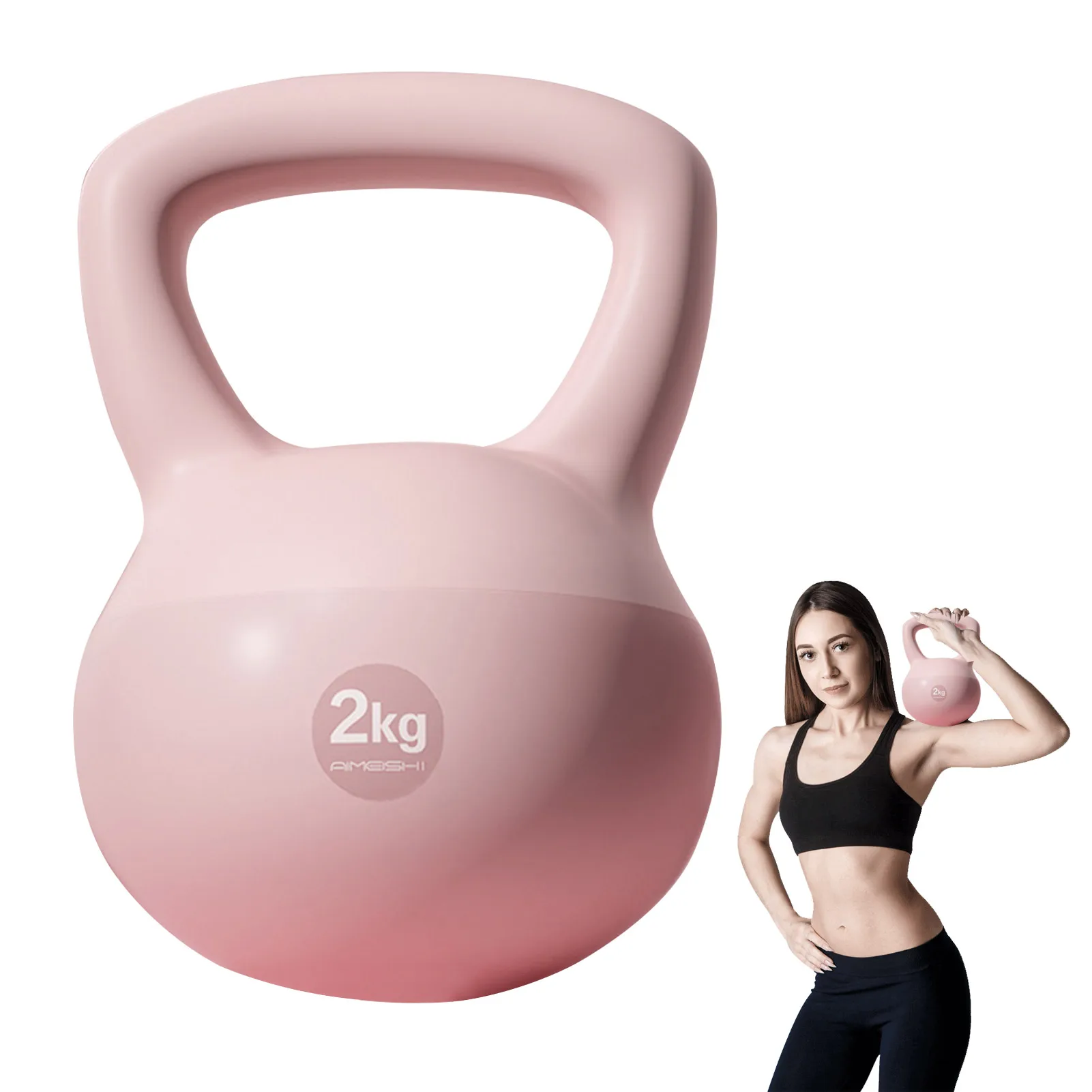Kettlebell 2/4/6 Kg Per Allenamento - Morbido, Antiscivolo, Per Uomini E Donne - Foto 9