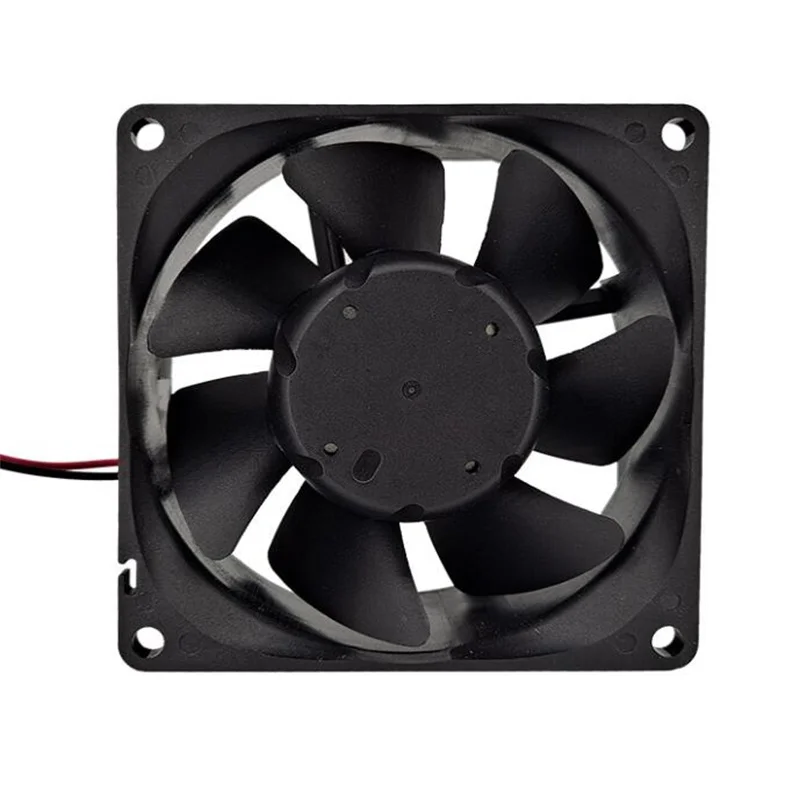 24v 0.95a 8038 dois fios duplo bola ventilador de refrigeração