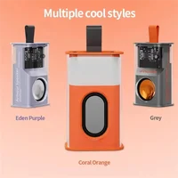Bluetooth Speaker K08 LED Flashing Soundbar Portable Outdoor Indoor Subwoofer Loudspeaker Support TF Card FM Radio Waterproof - Image 3