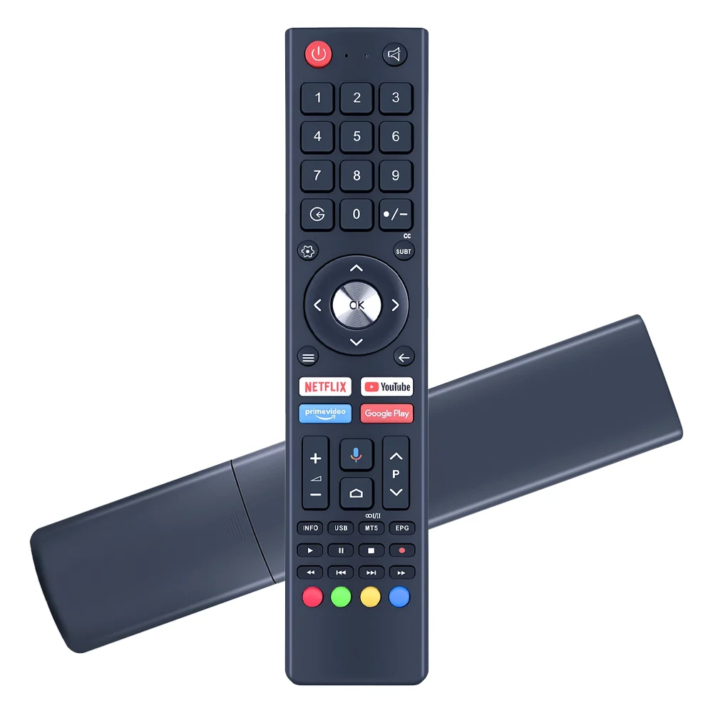 RM-C3362 RM-C3367 RM-C3407 JVC 스마트 HDTV 안드로이드 TV LT-32N3115A LT-40N5115A LT-50N7115A용 음성 리모컨