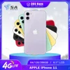 Original Unlocked Apple iPhone 11 4G LTE Mobile Phone 64GB/128GB NFC IPS LCD 6.1'' Screen Dual 12MP A13 Hexa-core IOS SmartPhone
