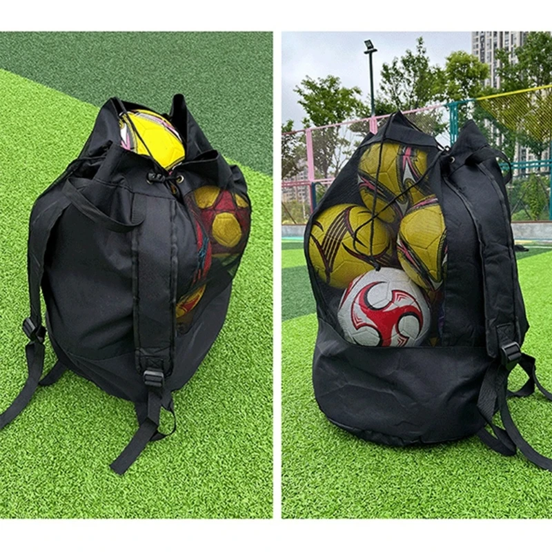 Mesh Balls Bag Basketball Bag Team Balls Bags for Holding Soccer