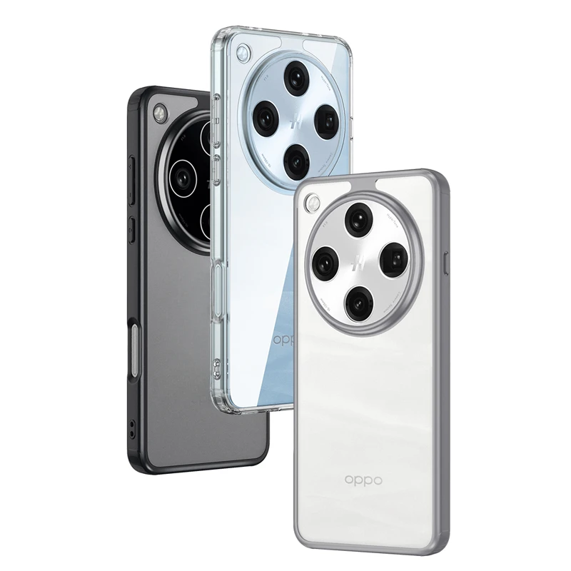 ELVEV Anti-Scratch Crystal Clear TPU Phone Case with Camera Protection