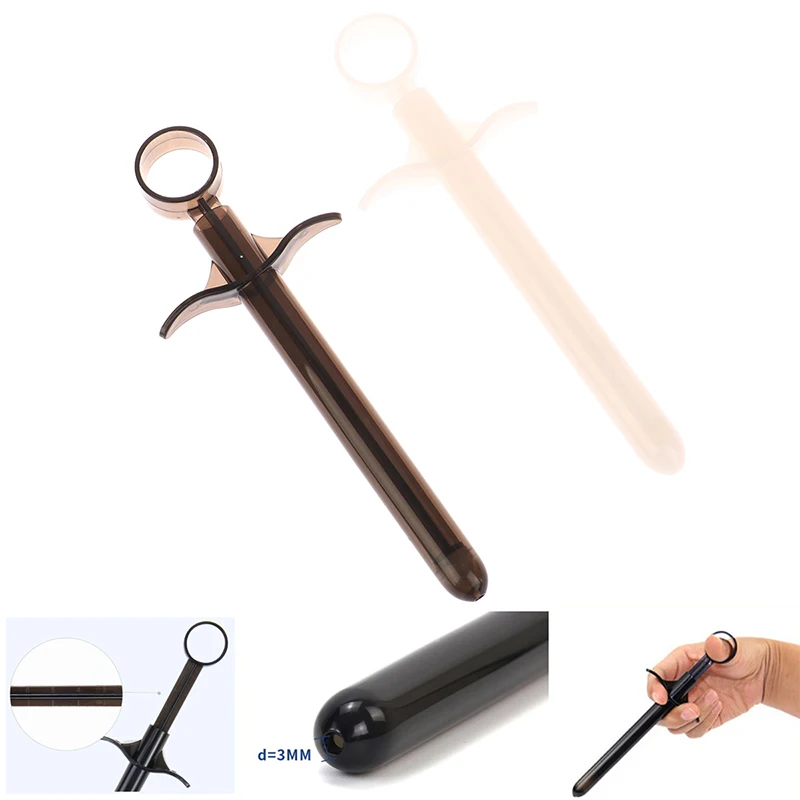 Lubricant Injector 10ml Anal Catheter Sex Toys For Men Women Inject Lubricants Oil Launcher Anal Clean Lubricant Tool
