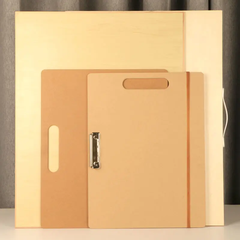 

Art supplies studio sketch oil painting board 8K portable art sketch board wooden density board painting supplies Easel board