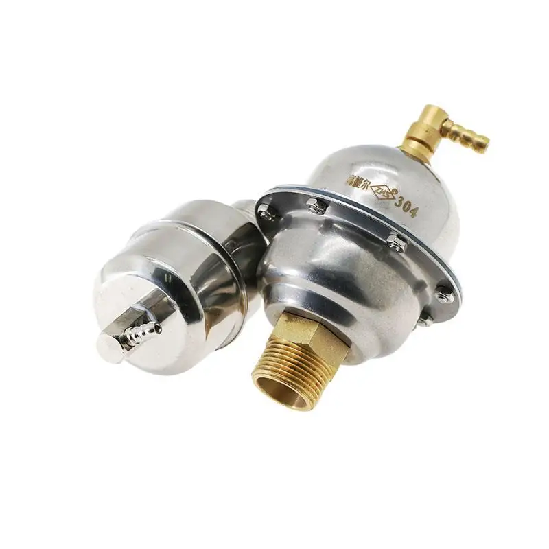 Copper Stainless Steel Automatic Heating Exhaust Valve Pipe Deflation Valve 4 Points 6 Points 1 Inch DN15 DN 20 DN25