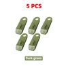 5 PCS Green