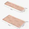 Detachable Tableware Drain Tray Double Layer Grids Design Dish Drainer Storage Tray Kitchen Accessory Easy Clean Dish Drainer 6