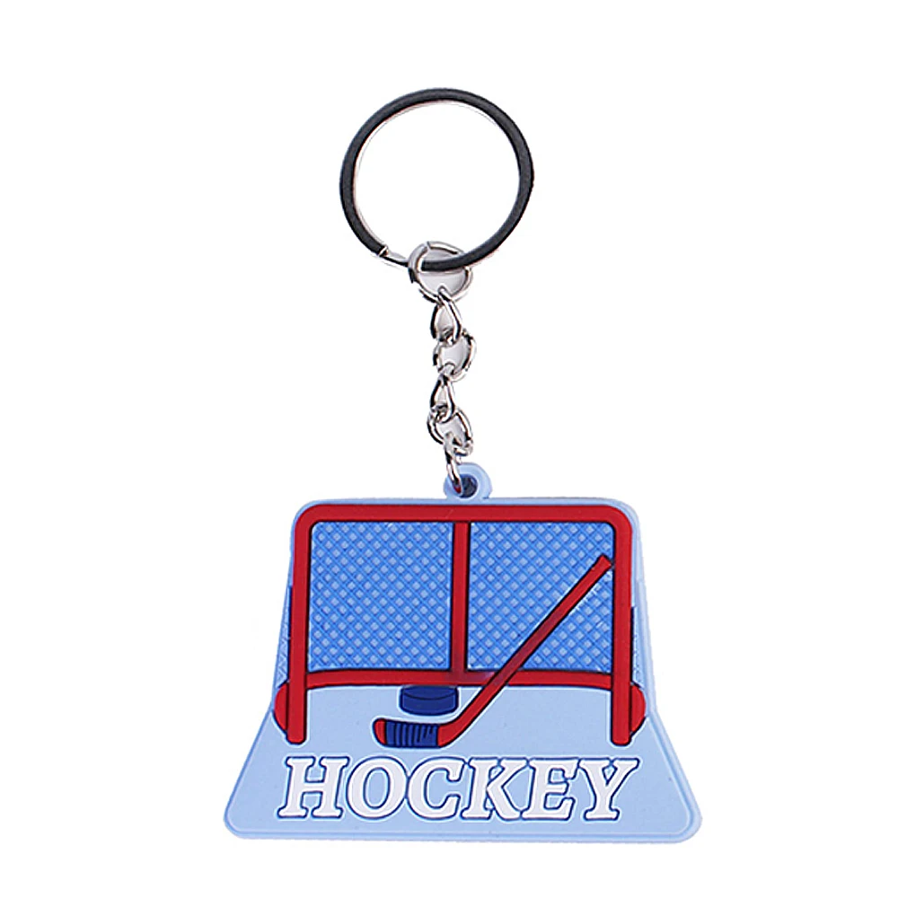 Hockey Keychain Ice Hockey Fan Gifts Kids Gift Sports Party Decoration Accessories 5Pcs