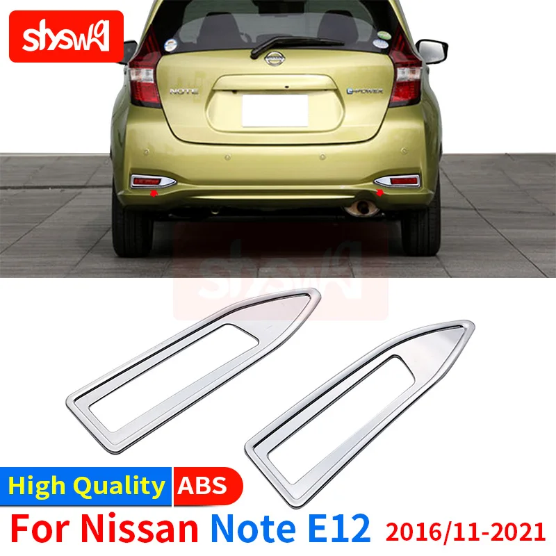 Reflector Garnish Fog Lights Lampshade Trim Car Styling Fit for NISSAN ...