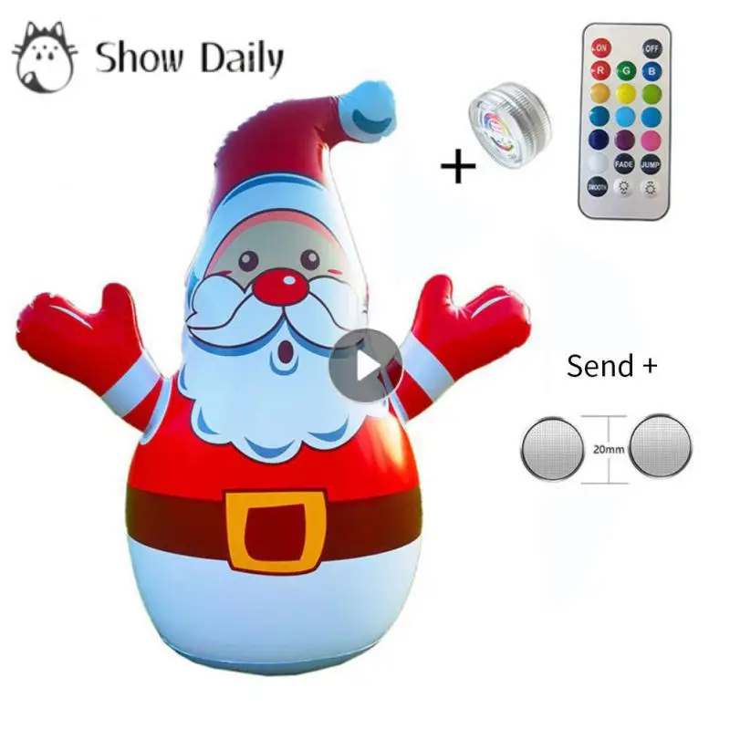 

Рождественский светящийся надувной стакан 80 см с дистанционным управлением