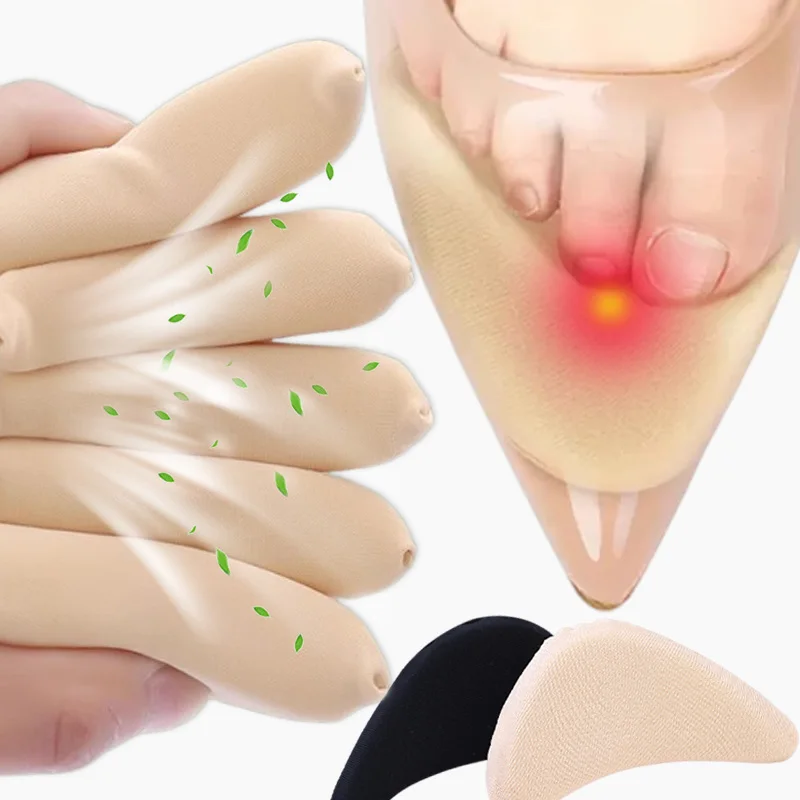Sponge Forefoot Insert Pads Women Pain Relief High Heel Insoles Reduce Size Filler Protector Adjustment Shoe Accessories