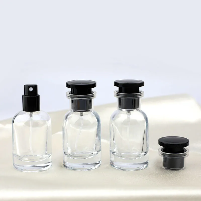 

30ml Refillable Perfume Bottle Glass Travel Essentials Sprayer Empty Cosmetic Container Removable Leakproof Perfume Bottles