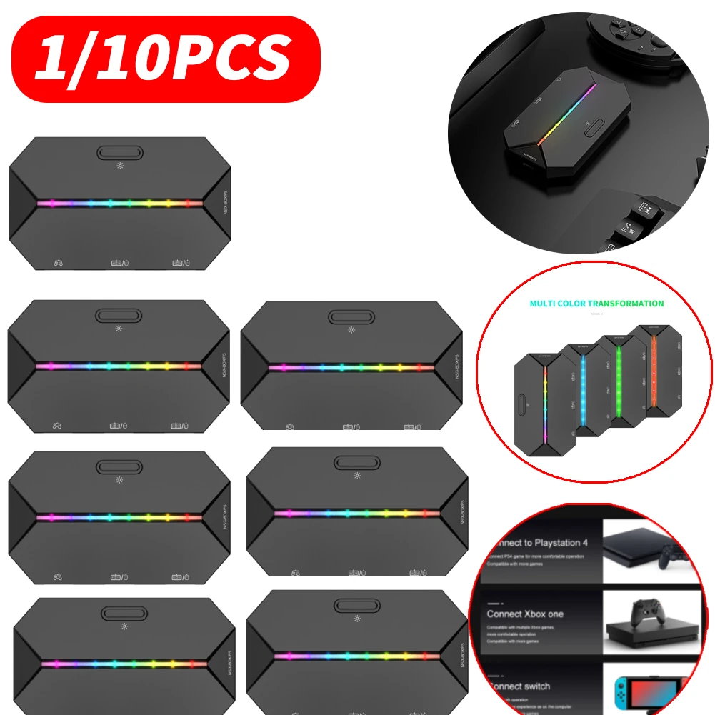 Wired Keyboard Mouse Converter Adapters For Nintend Switch Xbox One PS3