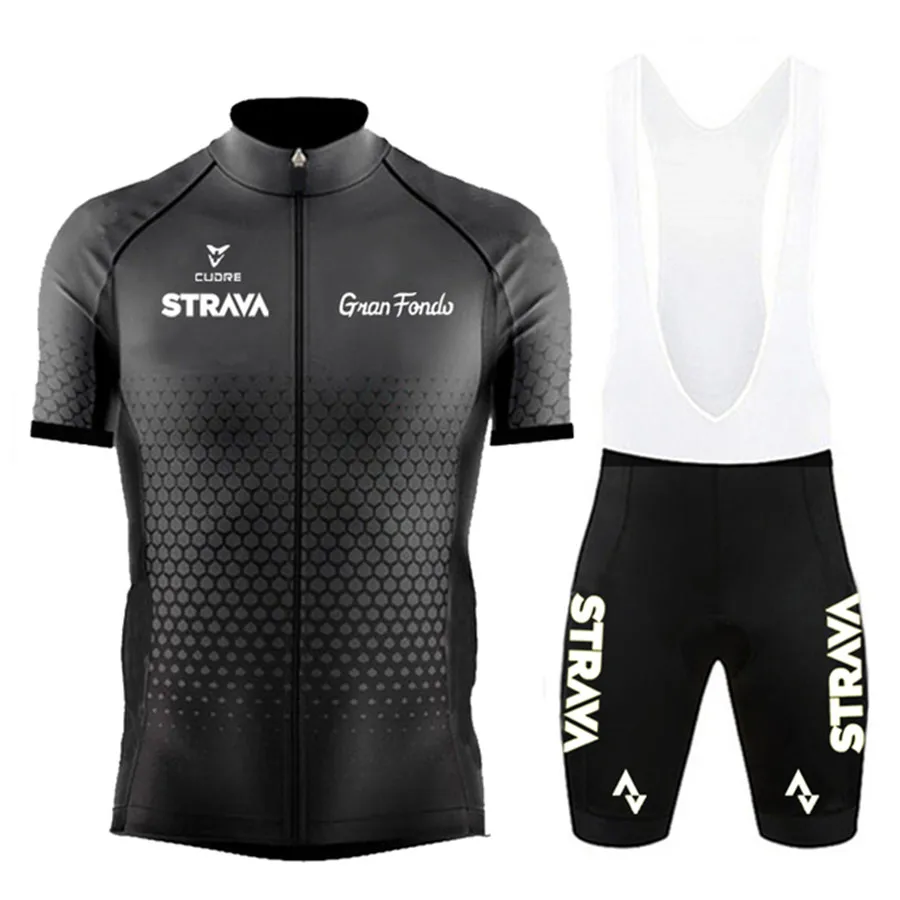 2024 Strvav Cycling Jersey Set Summer Breathable MTB Bike Clothes Uniform Maillot Ropa Ciclismo Men Bicycle Clothing Suit Hombre 5