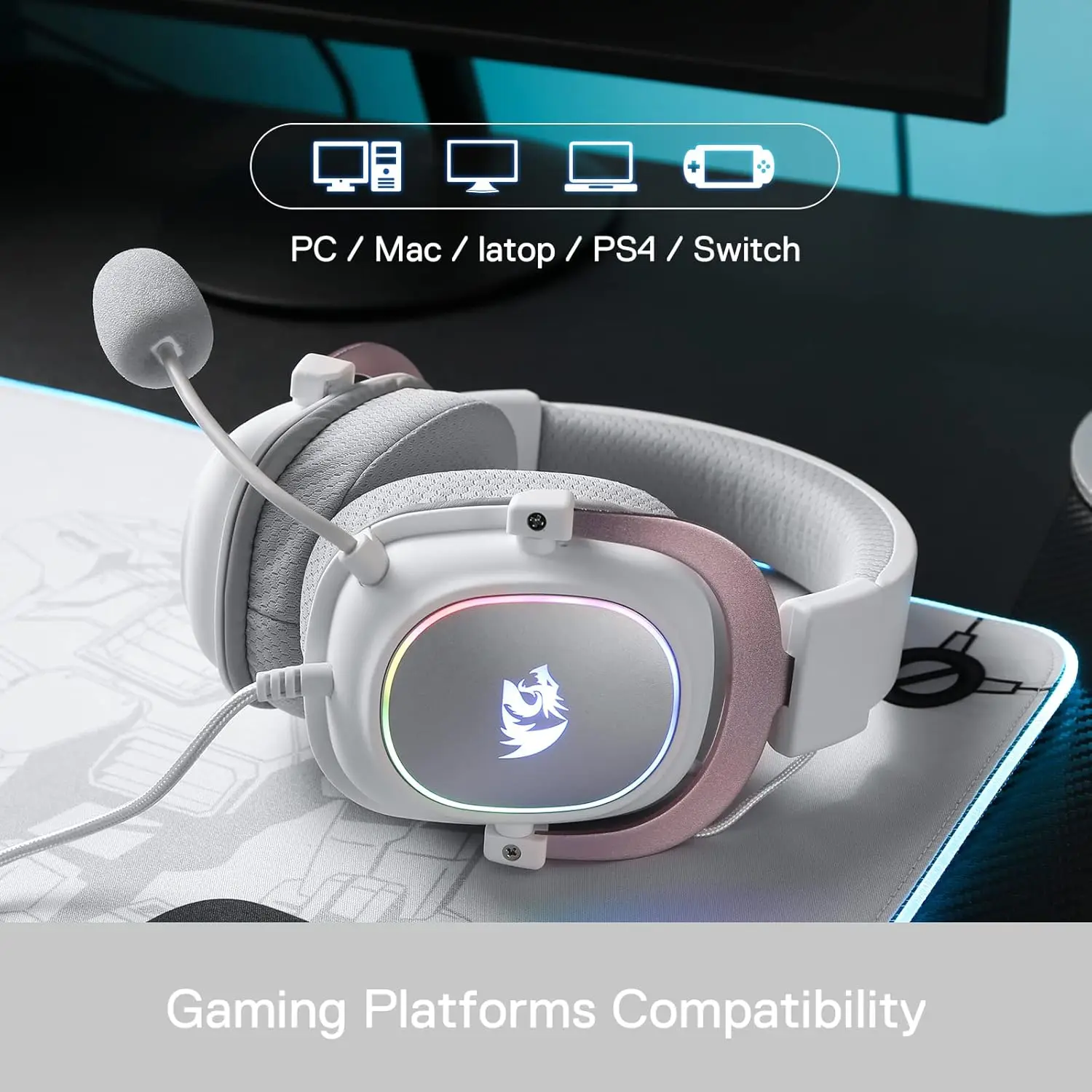 Redragon H510 Zeus-X RGB Headphone 5