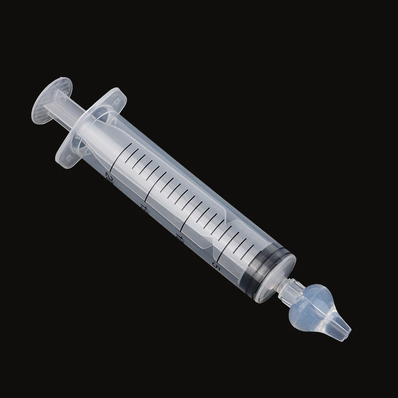 Nasal Aspirator Nasal Irrigator Baby Nasal Aspirator Professional Syringe Nasal Irrigator Baby Nose Cleaner Rinsing Device Reusable Nose Washing 20ml