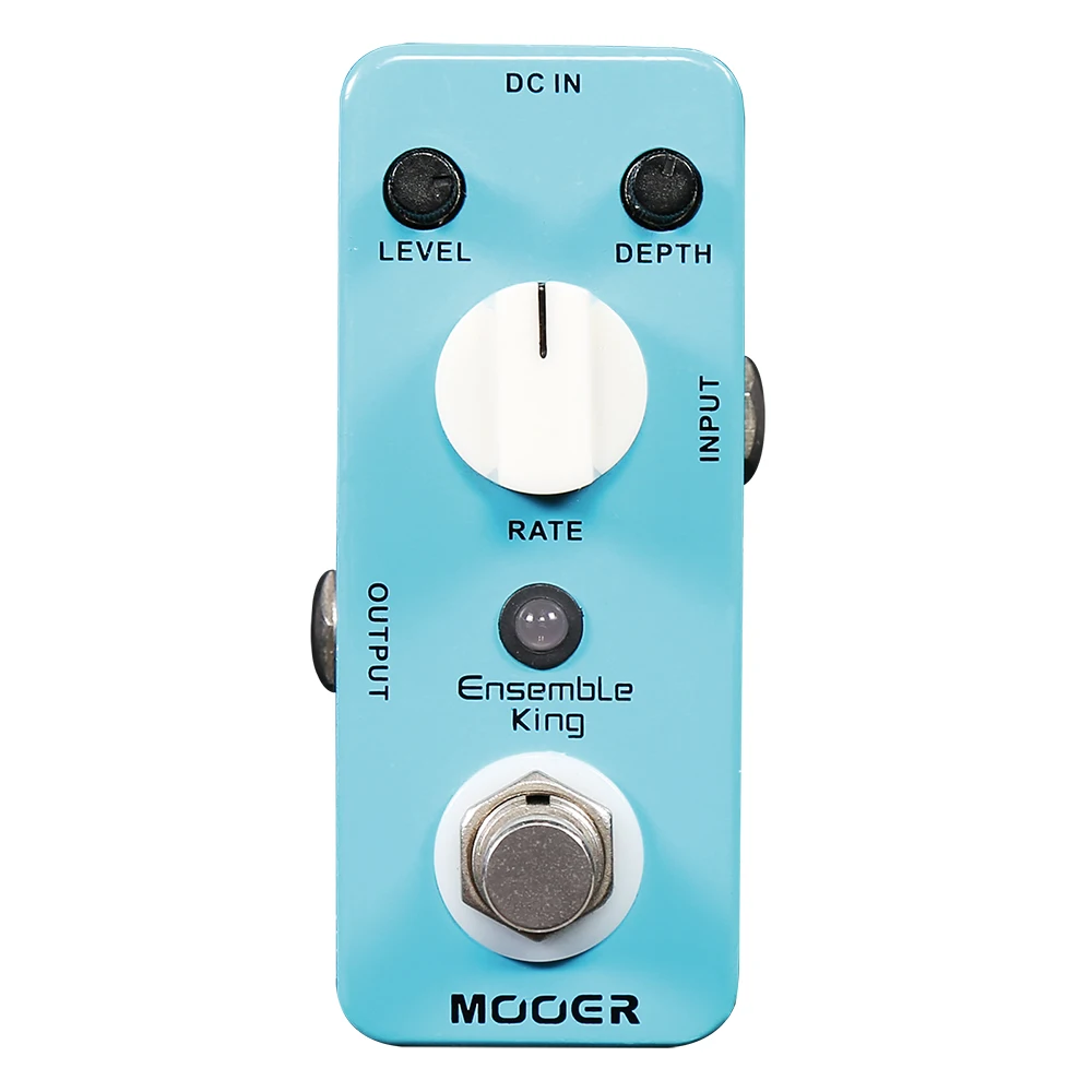MOOER Electric Guitar Effects Pedal Overdrive/Analog Chorus/Phaser