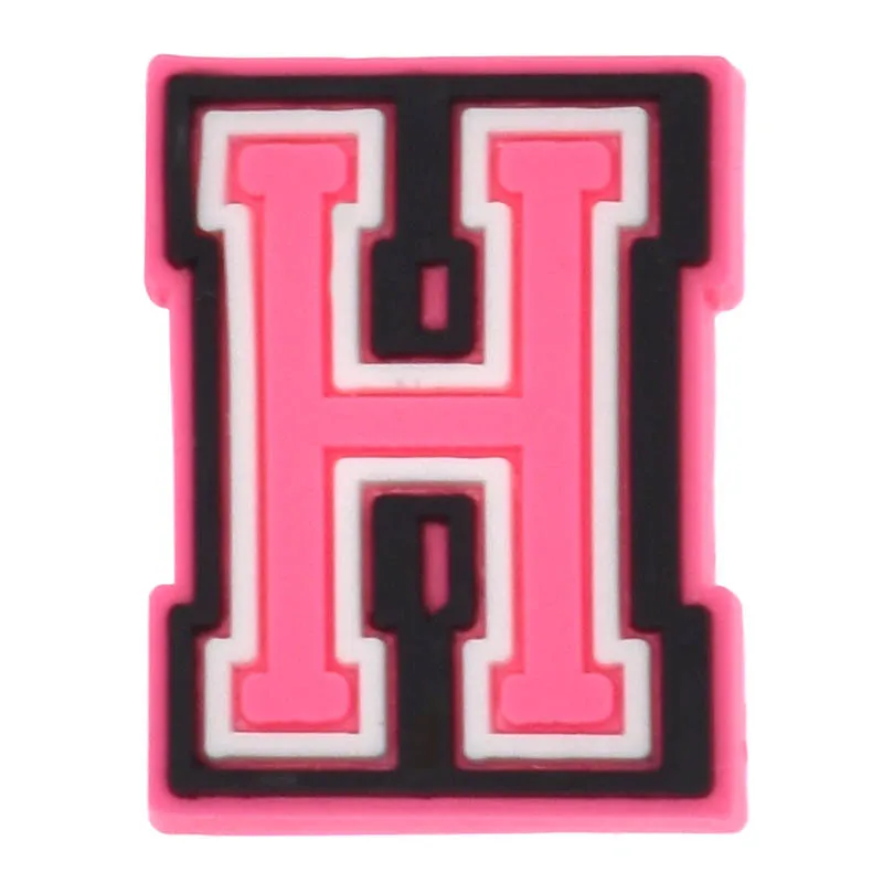 Vibrant Pink Shoe Charms for Personalized Footwear and Accessories