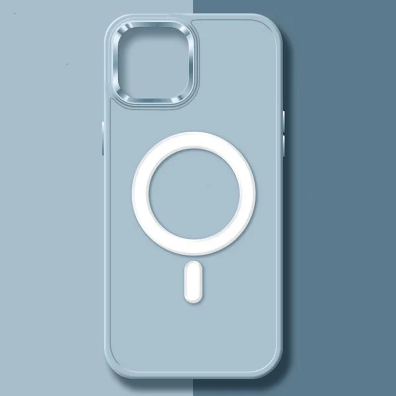 

For Xiaomi 13 Pro Magnetic Shell Silicone Solid Color Mobile Phone Case for Xiaomi13 13Pro Anti-Scratch Protective Cover