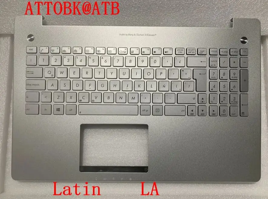 Eua la fr Teclado do Portátil Padrão para Asus R552j N550 N550jv N550jk N550lf N550ja Q550lf G550j com Luz de Fundo Novo cz sk tr - Imagem 6