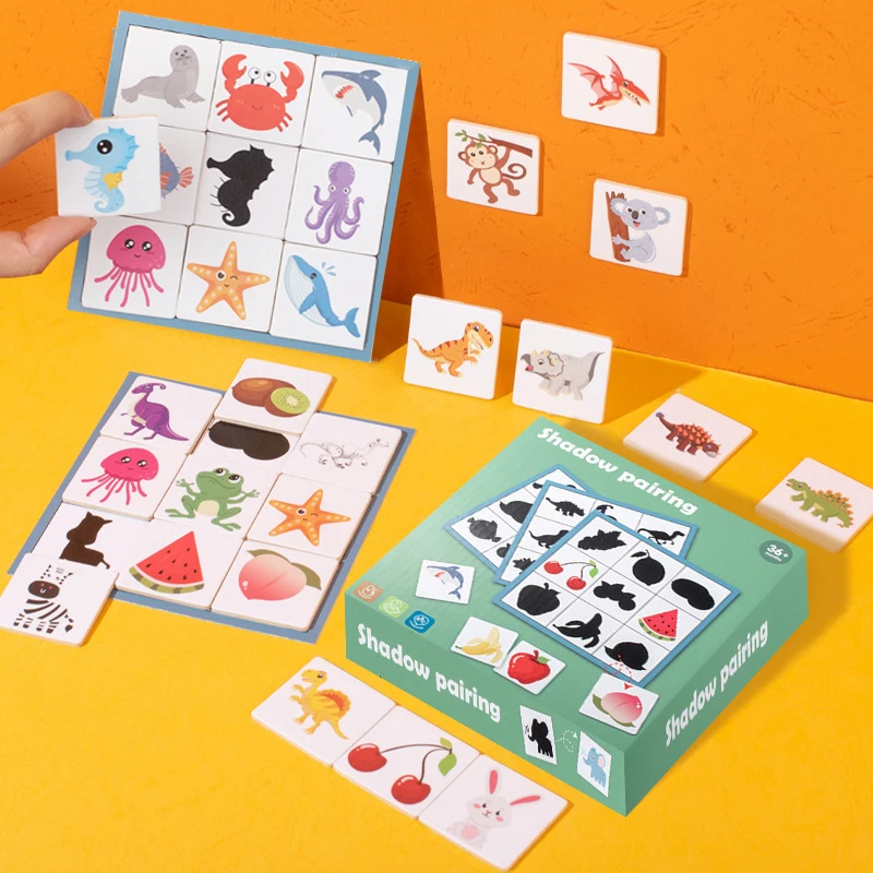 Montessori Shadow Matching Puzzle 2