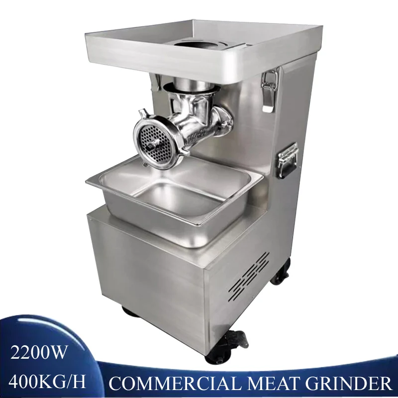 

Vertical Meat Grinder High-Power Electric Stainless Steel Multi-Function Commercial Meat Mincer Sausage Stuffer For Butcher Shop