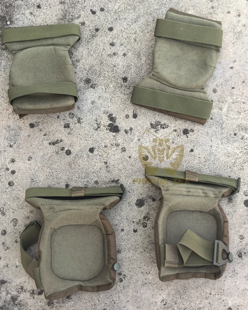 4-teiliges Set Taktisches Training Bekleidungszubehör Schutzausrüstung Knie-Ellenbogenschützer – Detail 25