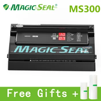 MAGIC SEAL Vacuum Sealer Professional Commercial Food Sealing Machine Fully Automatic Small Household Sealing Machine MS300 1