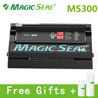 MAGIC SEAL Vacuum Sealer Professional Commercial Food Sealing Machine Fully Automatic Small Household Sealing Machine MS300 1