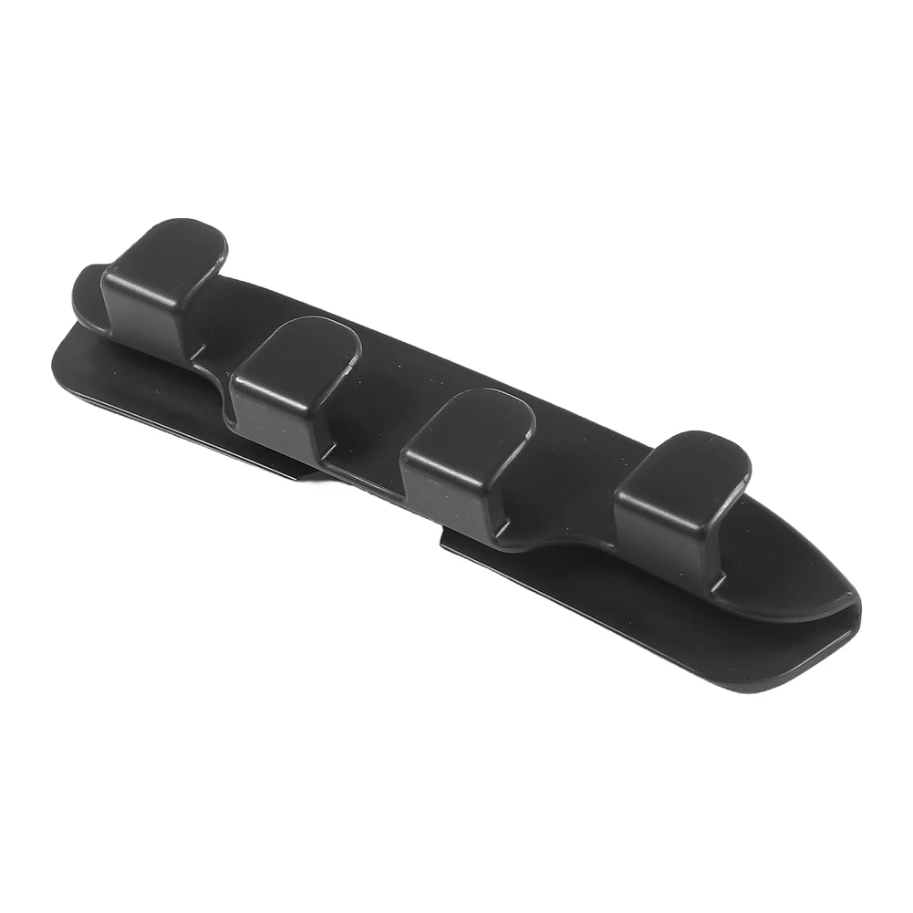 Black ABS Car Interior Hook Hanger for Storage and Organization