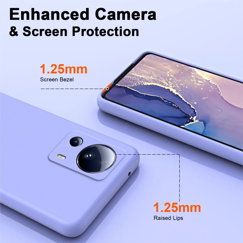 Luxury Ultra-Thin Liquid Silicone Shockproof Phone Case - Cute Design
