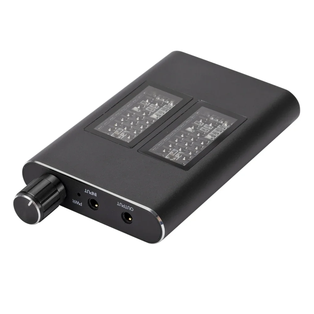 Headphone Amplifier 16-150 Ohm HiFi Headphone Amp Adjustable Audio Amplify With 3.5mm Jack Cable For Mobile Phone Music Player