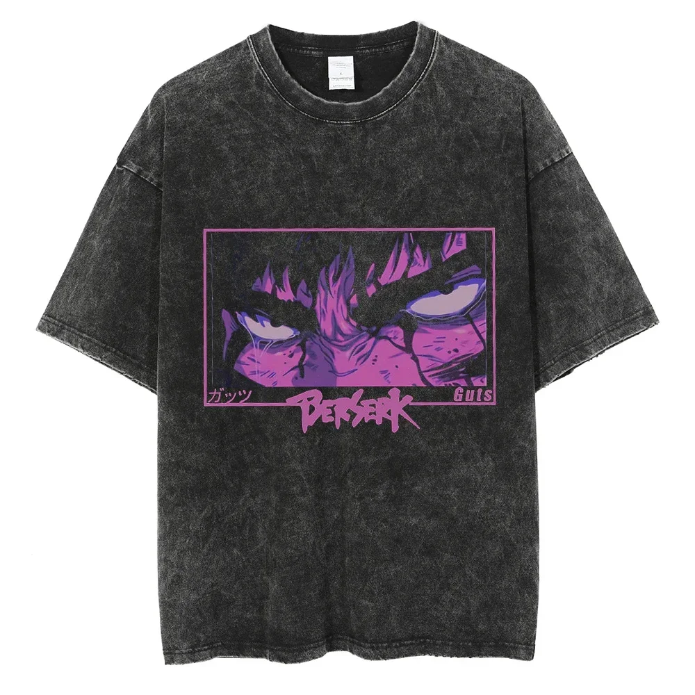 Camiseta Gráfica Unisex Eisctnd - Corte Oversize, Algodón Lavado Vintage, Estilo Callejero