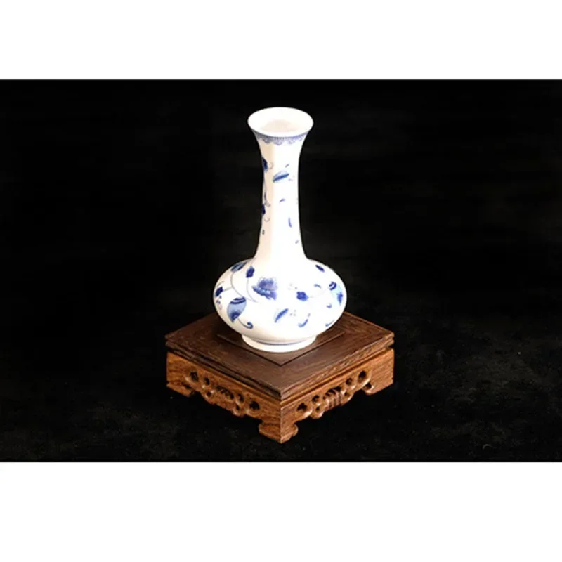Desk Decor Wooden Retro Tea Tray Table