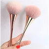 Rose Gold Powder Blush Brush Professional Make Up Brush Large Cosmetic Face Cont Cosmetic Face Cont brocha colorete Make Up Tool 1