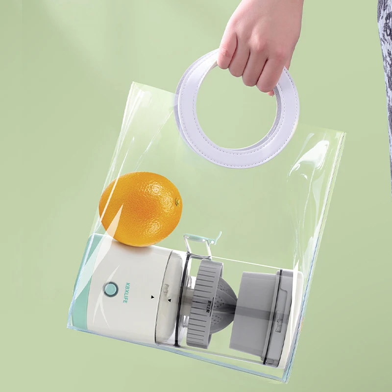 Wireless Slow Juicer Automatic Orange Lemon Juicer USB Charging Juices Separator Portable Squeezer Pressure Juicer for Home 5
