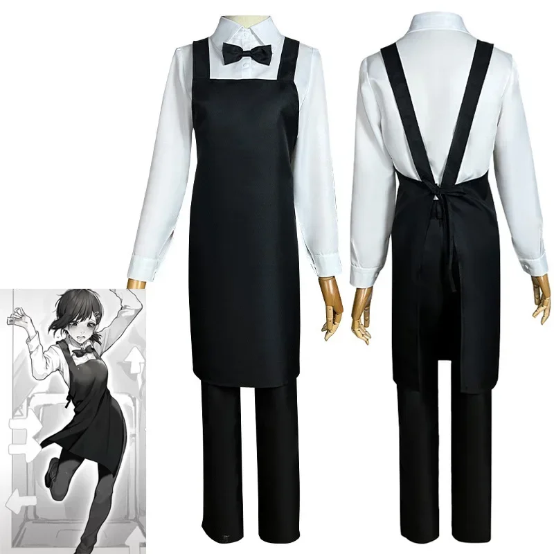 

Anime Chainsaw Man Cosplay Higashiyama Kobeni Costume Dress Blouse Trousers Uniform Shirt Halloween Christmas Clothing Women