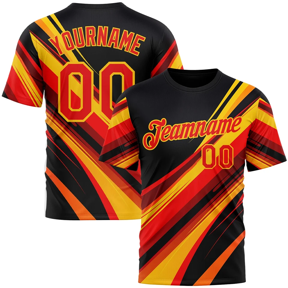 Personalizzazione Uniformi della squadra della maglia sportiva fai-da-te per uomo Nome personalizzato Nome della squadra Numero T-shirt con stampa 3D T-shirt casual oversize - immagine 3