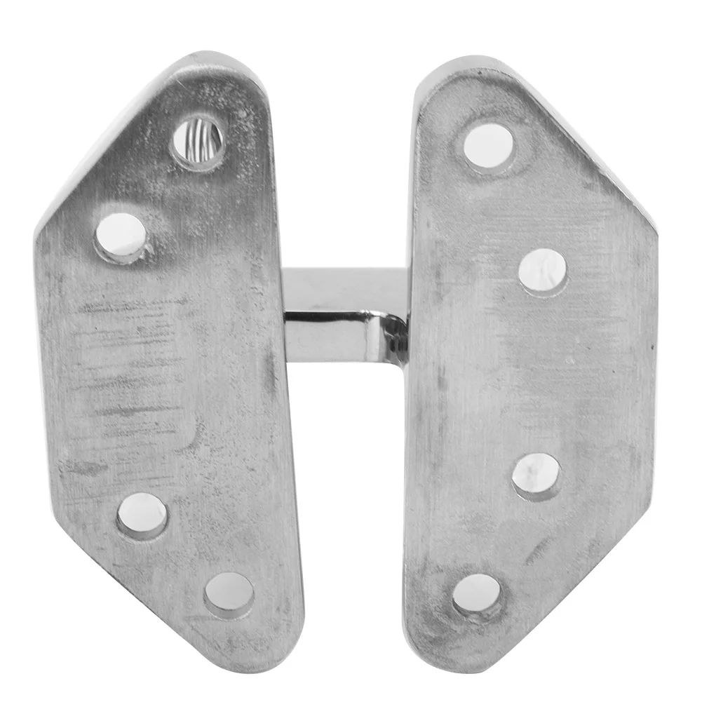 1Pcs/2Pcs 66x71x6mm Boat Hinge Stainless Steel Shaped Strap Furniture Door Window Cabinet Hinge Yacht Accessory