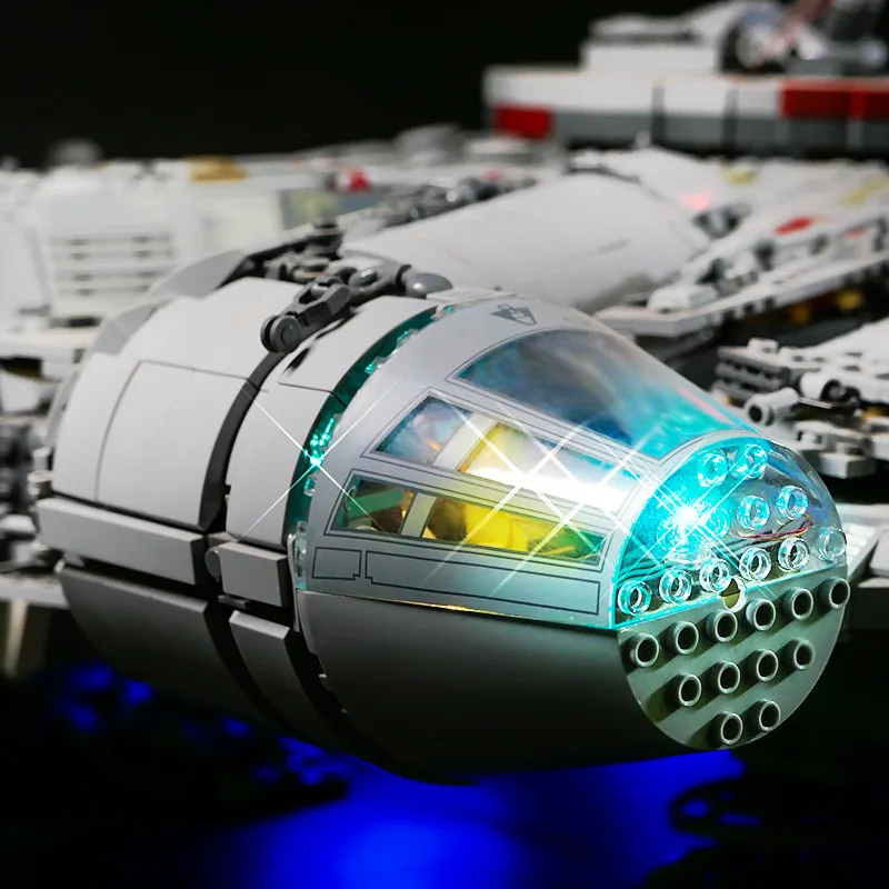 Led Lighting Kit for The Large Millennium Ship Falcon 75192 05132