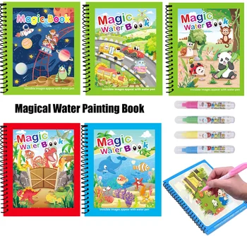 Magic Water Coloring Book 1