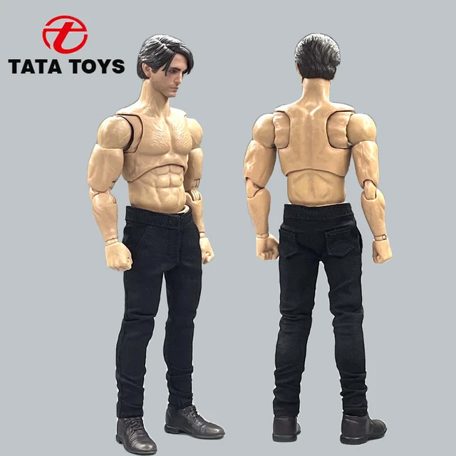 1/12 Scale Male dolls clothes black pants fit 6'' action figure body model