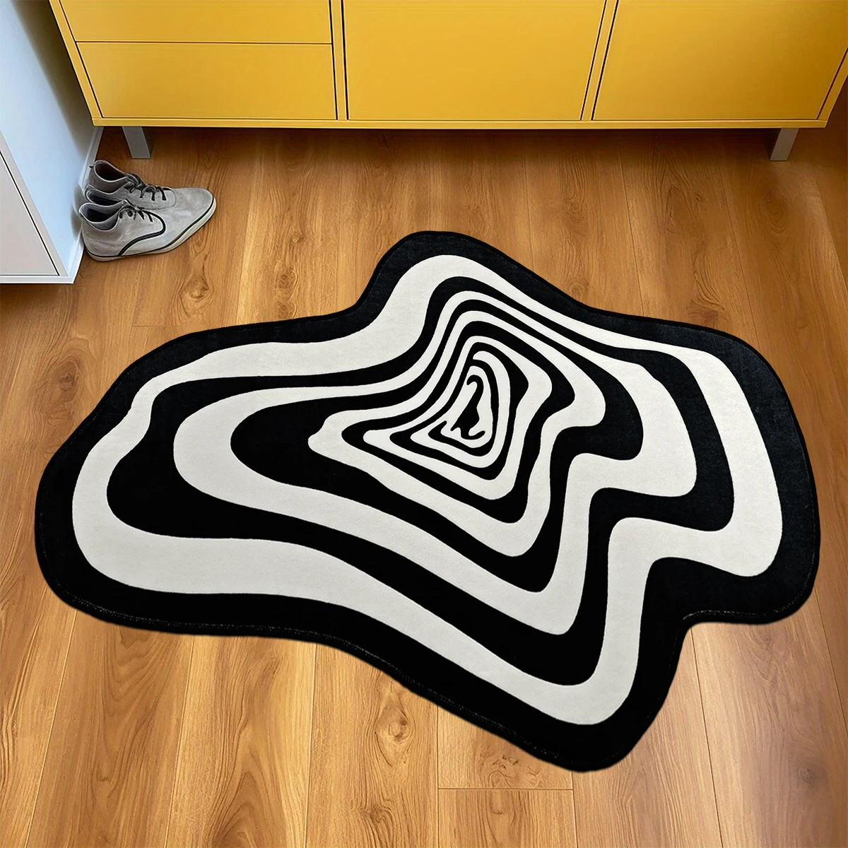 Irregular Carpet Living Room Bedroom Home Decoration Modern Rug Floor Mat Entry Doormat Area Rugs Machine Washable