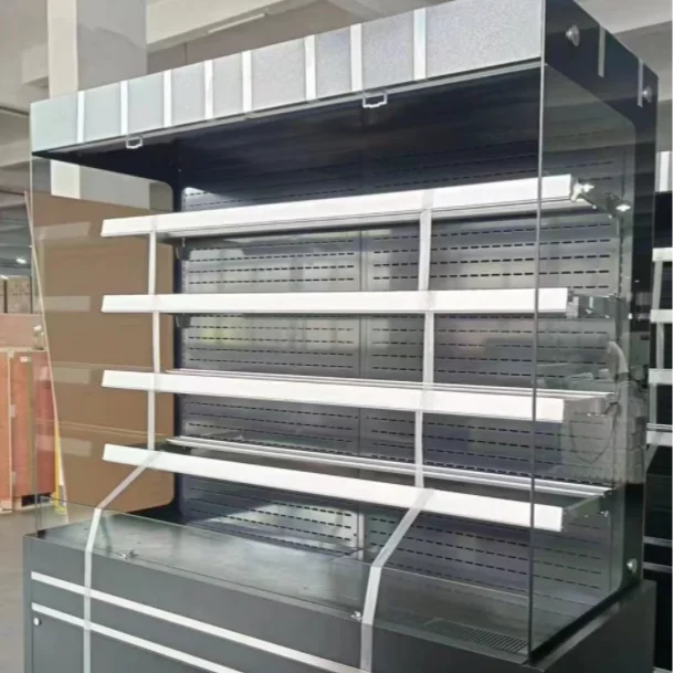 

Commercial Display Freezer Supermarket Multideck Open Chiller Air Curtain Refrigerator For Meat Vegetable Fruits