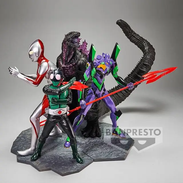 In stock] Bandai BANPRESTO S.J.H.U. Kamen Rider Godzilla
